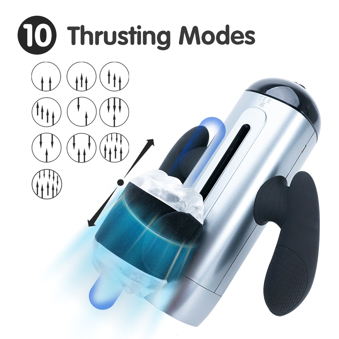 Handy Stroker male masturbator with 10 thrusting modes
