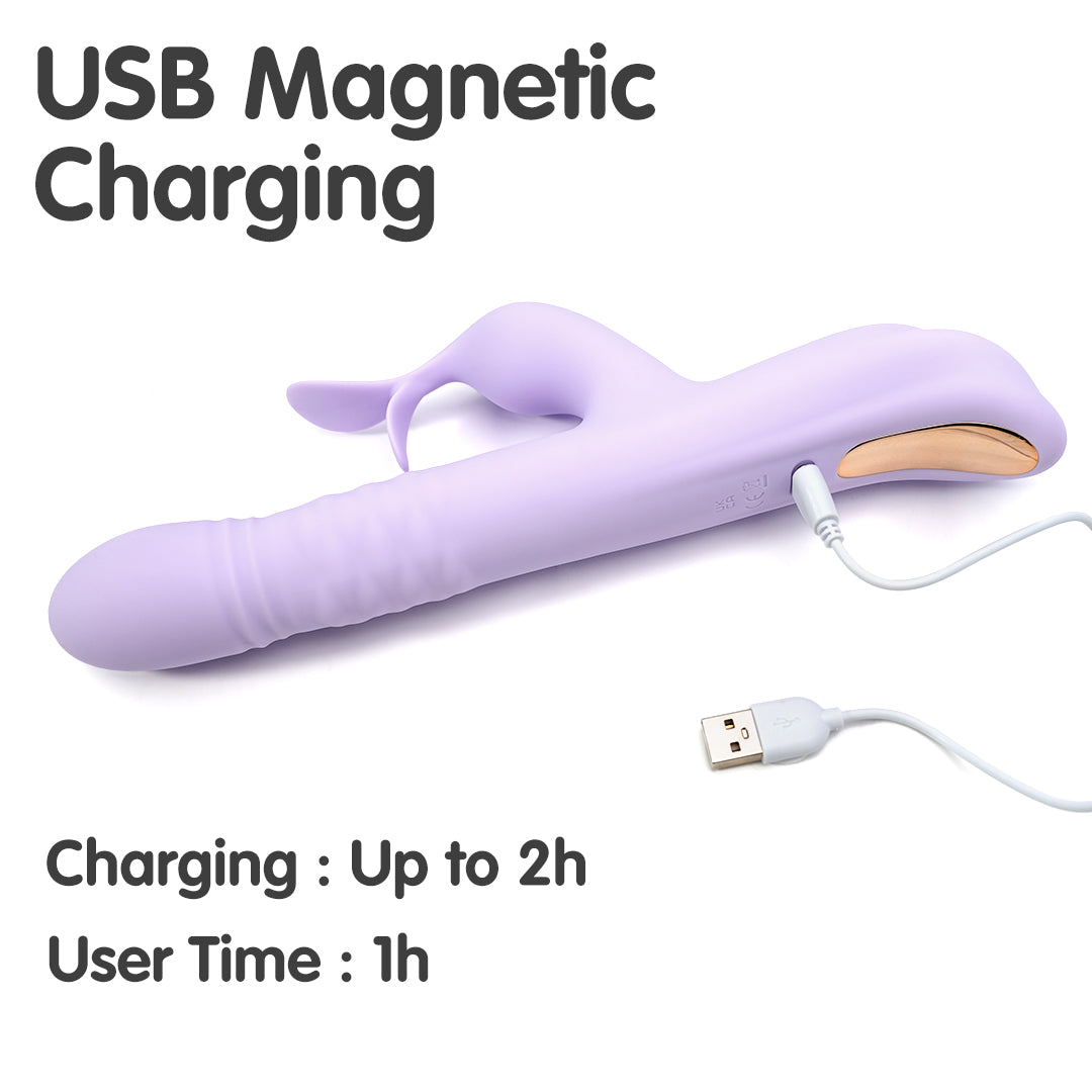 Whale Wave Thrusting & Expanding Rabbit Vibrator