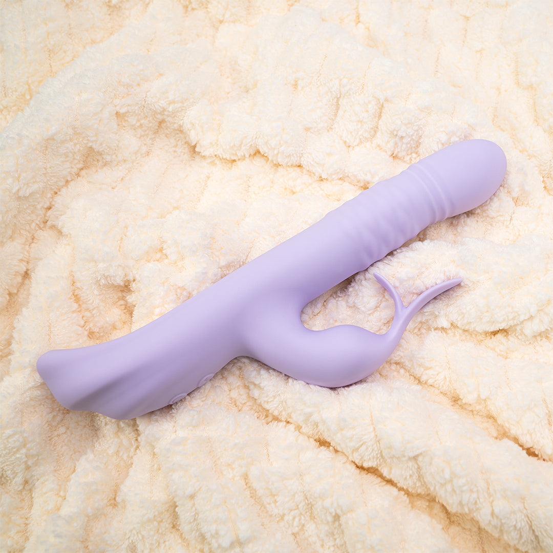 Wave Thrusting & Expanding Rabbit Vibrator | 10 Modes Wave Thrusting & Expanding Rabbit Vibrator | 10 Modes