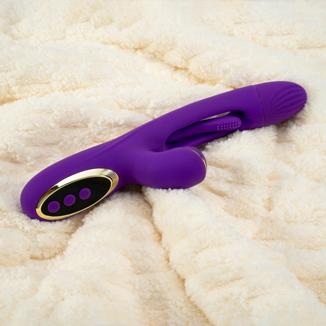 Violet Surge 3-in-1 Clitoral Suction Vibrator