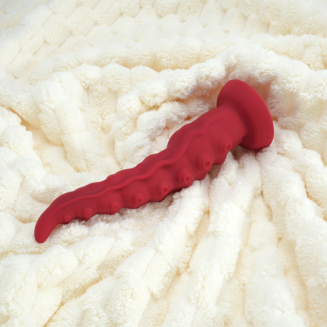 Vibrador de tentáculo ardiente de 7.5 pulgadas
