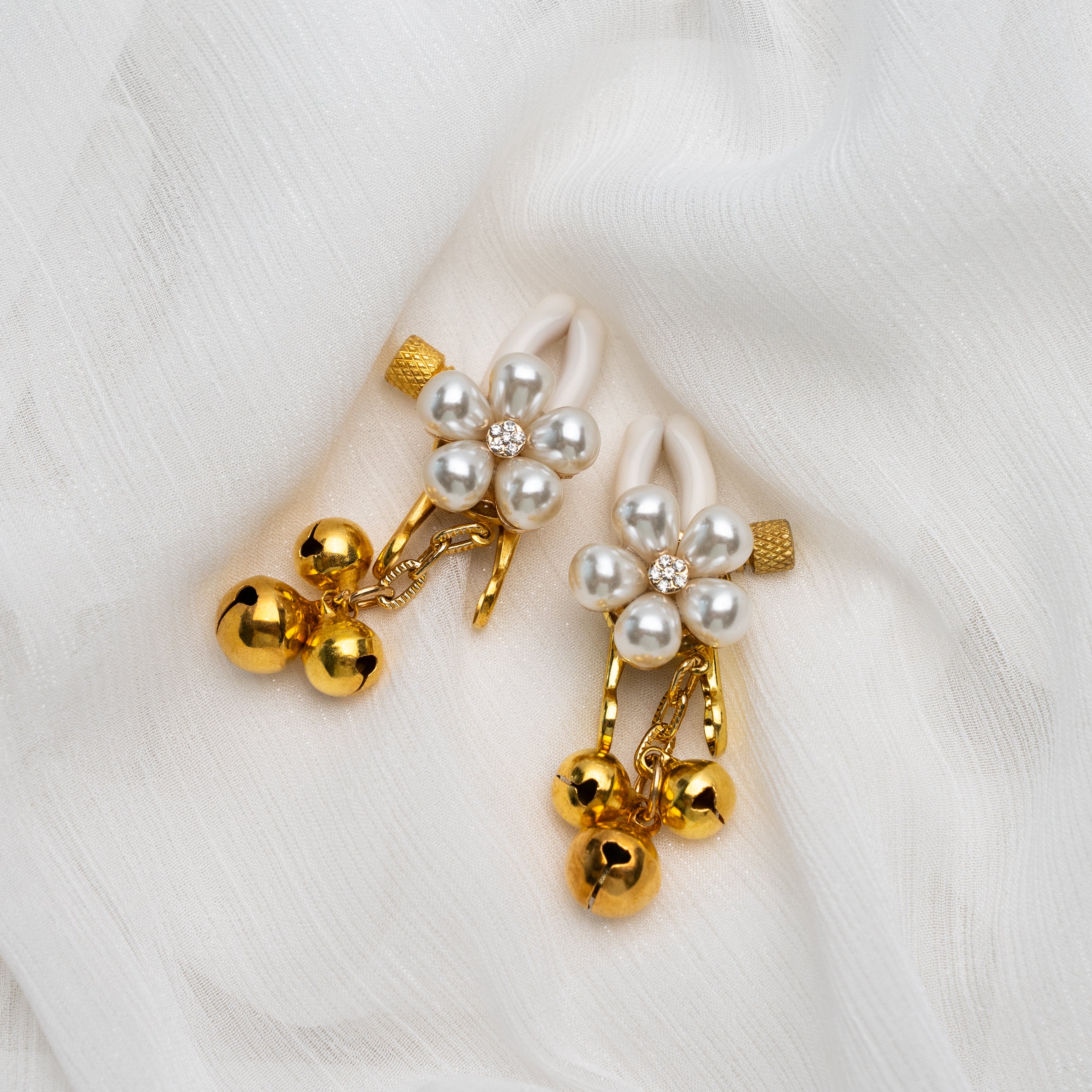 Golden Petal Adjustable Nipple Clamps