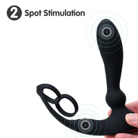 Kings Landing-Rct Remote Control Cock Ring Butt Plug
