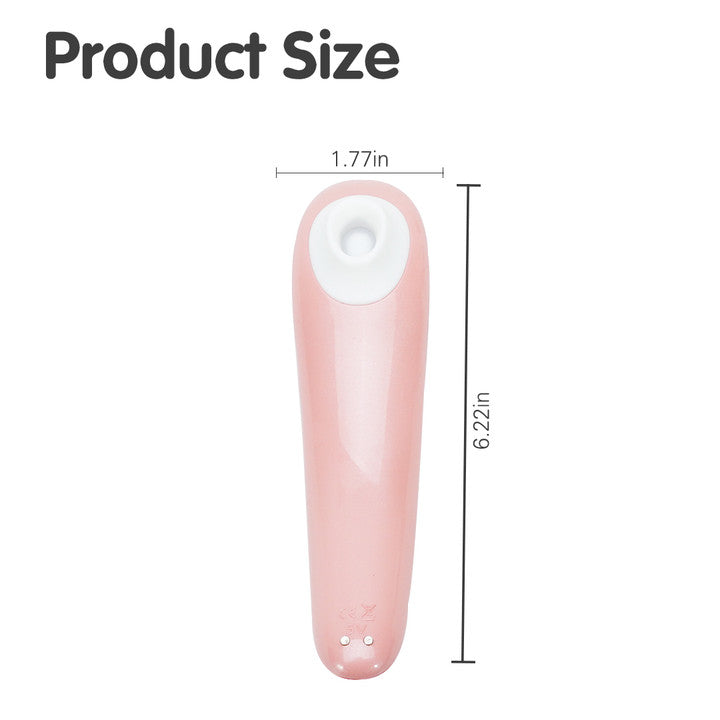 Sweet Scream clitoral stimulator product size: 1.77in x 6.22in