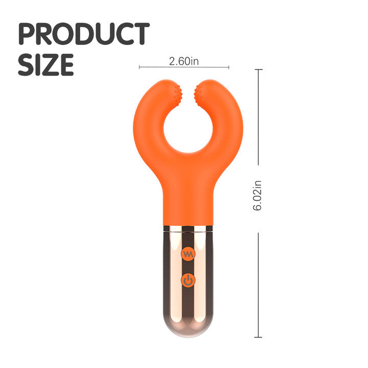 Donuts Clitoral Vibrator - Product Size Details
